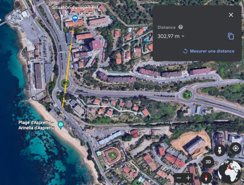Magnifique Appartement Avec Balcon Vue Mer A L'Entree D'Ajaccio Ajaccio  Dış mekan fotoğraf